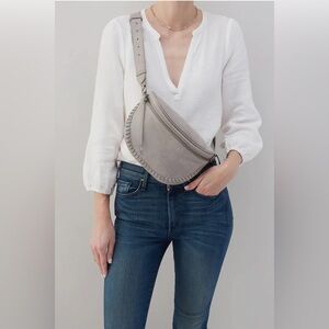 Hobo Juno Belt Bag in Granite Grey